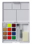 Sakura Koi Water Colors Pocket Field Sketch Box con 12 medias pastillas